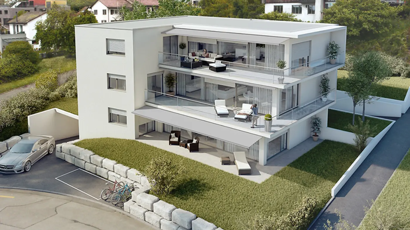 Completed residential development