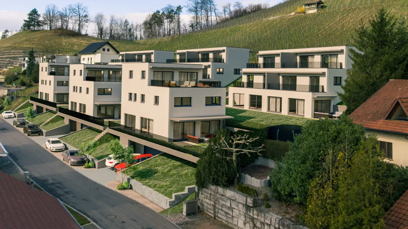 Completed family-home development